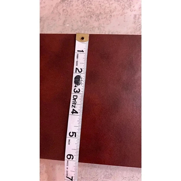 Brown Fantastic Vintage Condition Leather Like Fabric Jewelry Box - Picture 8 of 11